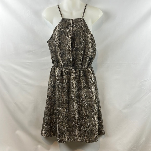 MM Couture by Miss Me Snakeskin Print Dress Size M - Picture 1 of 12